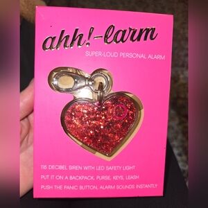 NIB personal alarm. 115 decibel siren with led safety light. As Seen In Cosmo